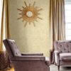 Champagne Damask Designer Wallpaper AD50003 - Image 2